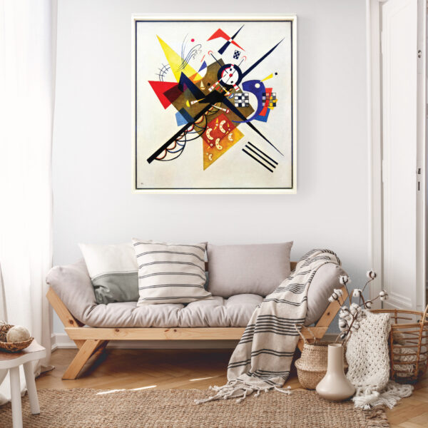 Kandinsky, Auf Weiss II (1923) - Image 4