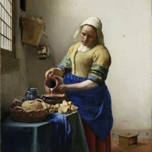 Vermeer, The Milkmaid (1660)