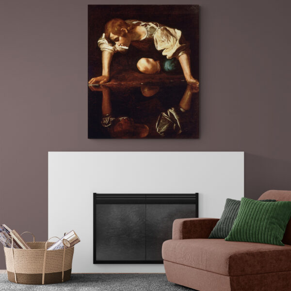 Caravaggio, Narcissus (1600) - Image 4
