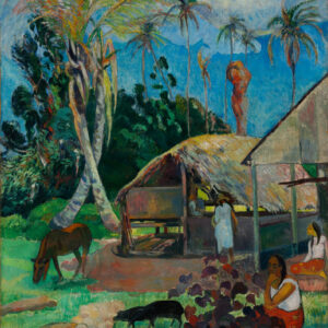 Gauguin, The Black Pigs (1891)