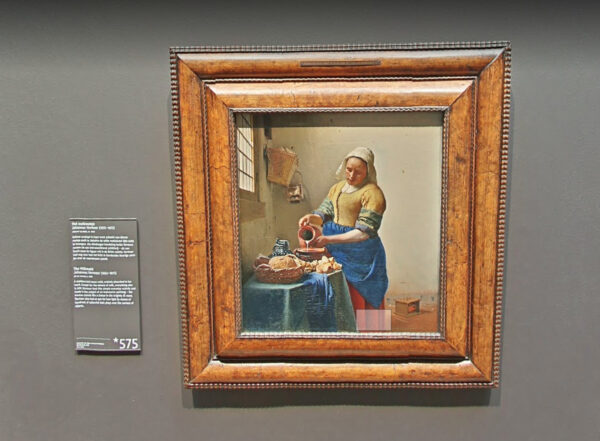 Vermeer, The Milkmaid (1660)