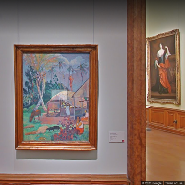 Gauguin, The Black Pigs (1891) - Image 5