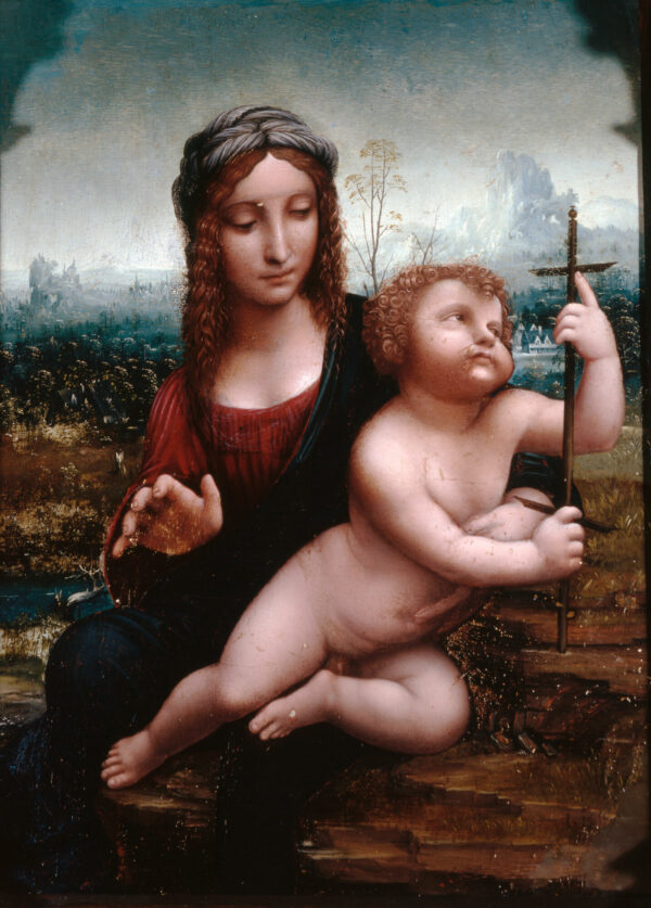 Leonardo da Vinci, Madonna dei Fusi (1501)