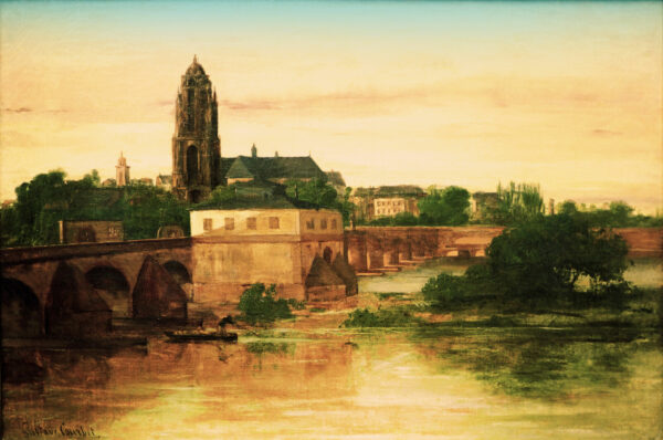 Courbet, Blick auf Frankfurt (1858)