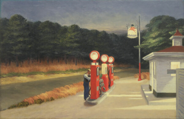 Edward Hopper, Gas (1940)