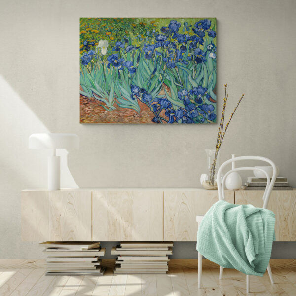 van Gogh, Irises (1889) - Image 2