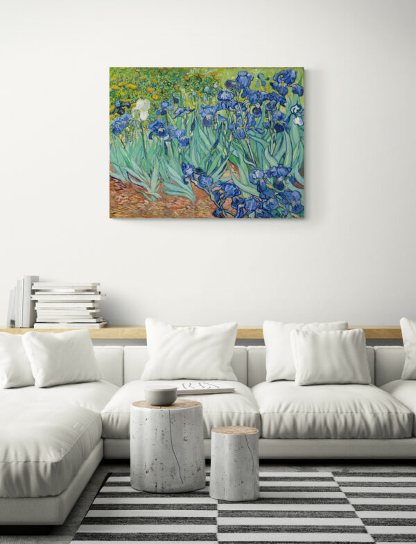 van Gogh, Irises (1889) - Imagem 3