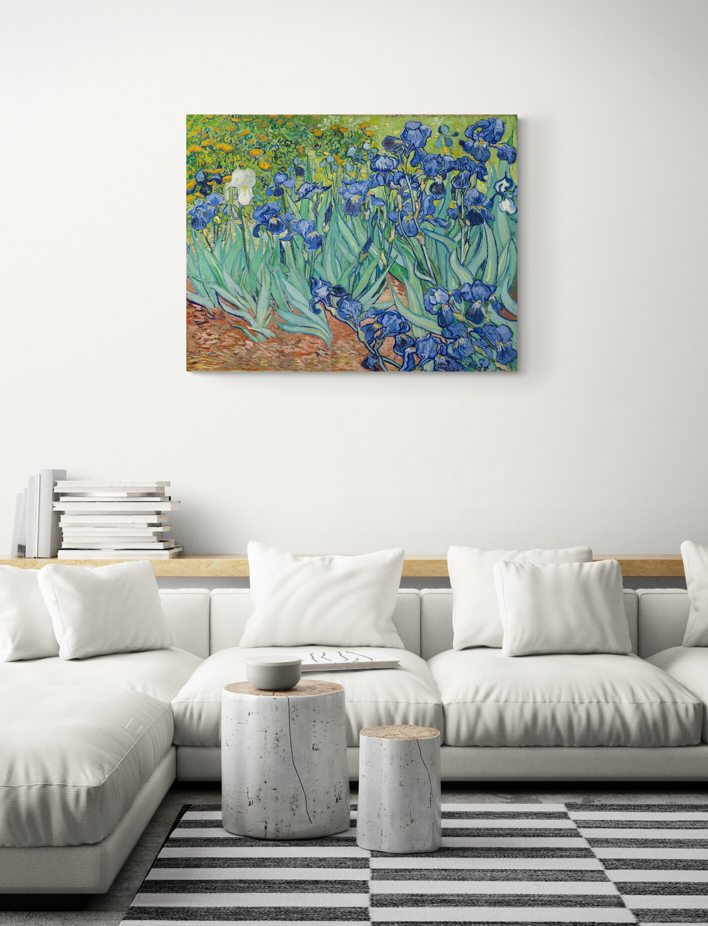 van Gogh, Irises (1889) - Imagem 3
