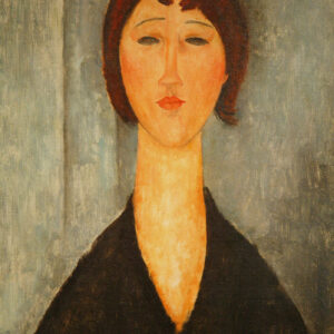 Modigliani, Ritratto di Giovane Donna, (1918)