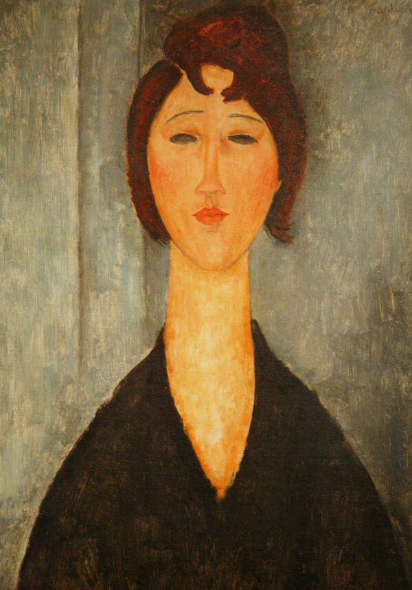 Modigliani, Ritratto di Giovane Donna, (1918)