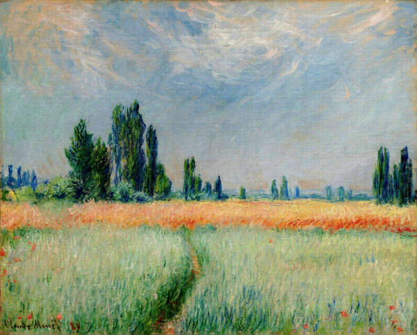 Monet, The Wheat Field (1881)