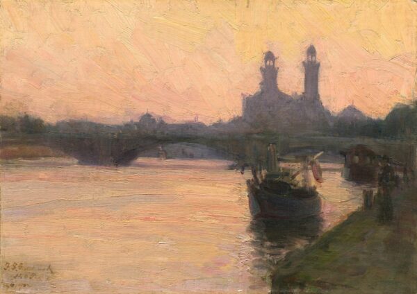 Henry Tanner, The Seine (1902)