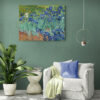 van Gogh, Irises (1889) - Imagem 4