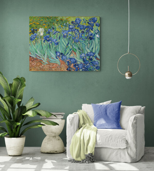 van Gogh, Irises (1889) - Image 4