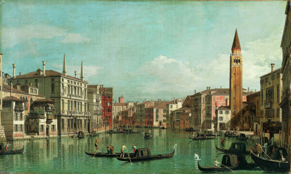 Canaletto, The Grand Canal, Venice (1730)