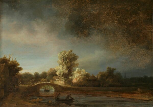 Rembrandt, The Stone Bridge (1638)