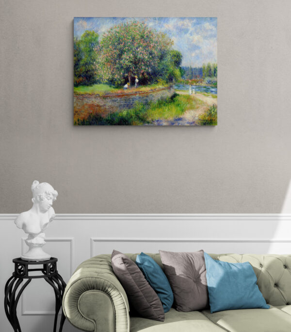 Renoir, Chestnut Tree in Bloom (1881) - Image 3