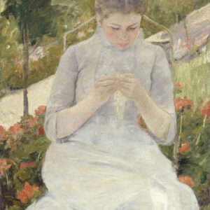 Mary Cassat, Girl in the Garden (1937)