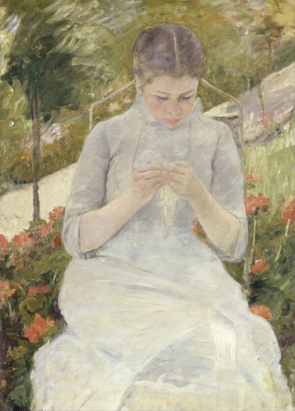 Mary Cassat, Girl in the Garden (1937)
