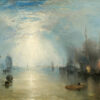 Turner, Keelmen Heaving in Coals by Moonlight (1835)