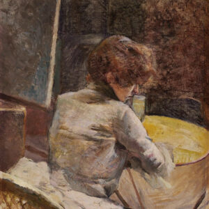Toulouse-Lautrec, Waiting (1887)
