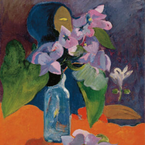 Gauguin, Nature morte aux fleurs et à l'idole (1892)