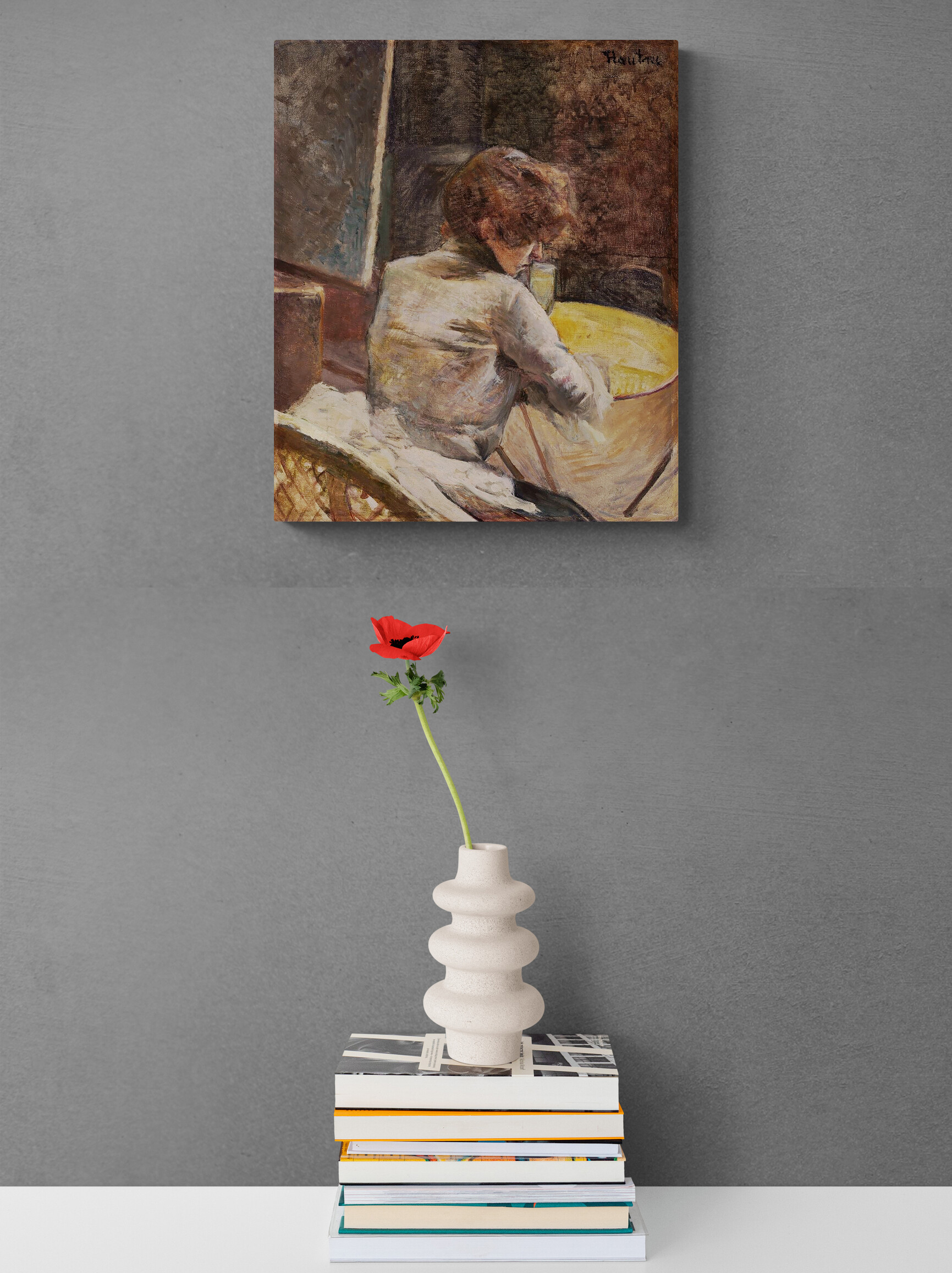 Toulouse-Lautrec, Waiting (1887)