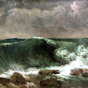 Courbet, The Wave (1869)