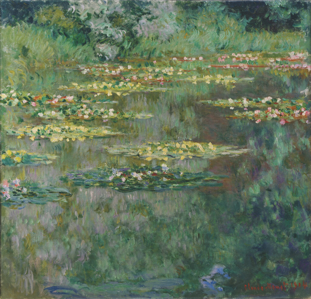 Les Nymphéas de Claude Monet Monet, Le Bassin des Nympheas (1904) - Replikka.Art