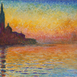 Monet, Saint-Georges Majeur au Crépuscule (1908)