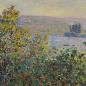 Monet, Flowers Beds at Vetheuil