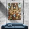 Hans Holbein the Elder, Virgem com o Menino e entre Santos e Anjos