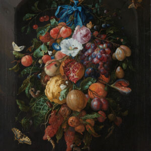 an-Davidsz.-de-Heem-Festoon-of-Fruit-and-Flowers-1660